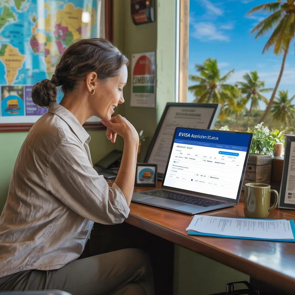 How to Track Your Zimbabwe eVisa Application Status 2026